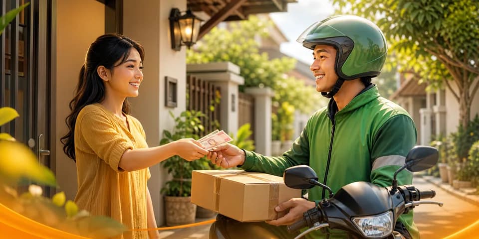 Informasi pembayaran cash ojeck